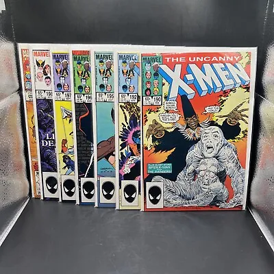 Buy Uncanny X-Men Issue #’s 190 192 195 196 197 198 & 298. Marvel. 7 Books(B20)(11) • 19.76£