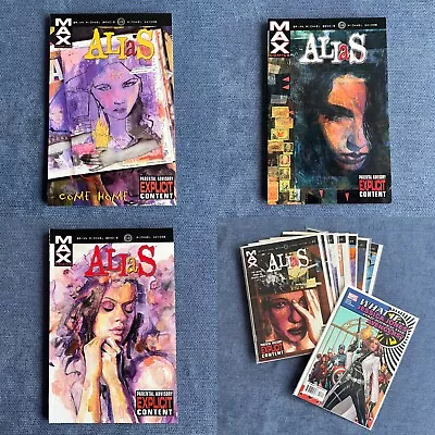 Buy ALIAS Complete Series Max Jessica Jones Tpb 1-3 + Comics 22-28 Set + What If … • 34.99£
