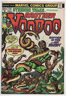 Buy Strange Tales 170 Marvel 1973 FN Brother Voodoo Gil Kane Len Wein • 48.66£