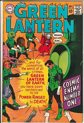 Buy Green Lantern #55 1967 DC Comics 6.0 FN KEY 1ST ZBORRA 1ST CHARLEY VICKER • 19.79£