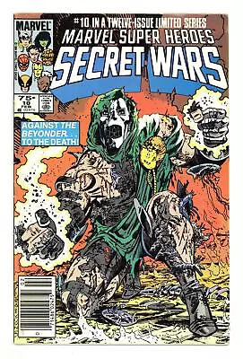 Buy Marvel Super Heroes Secret Wars #10N Newsstand Variant VG/FN 5.0 1985 • 22.31£