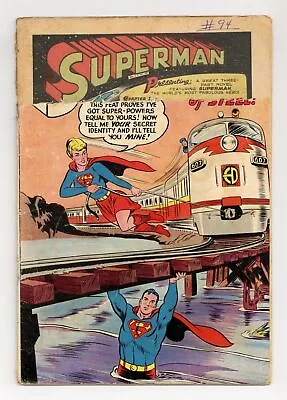 Buy Superman #123 PR 0.5 1958 1st App. 'Super-Girl' • 83.65£