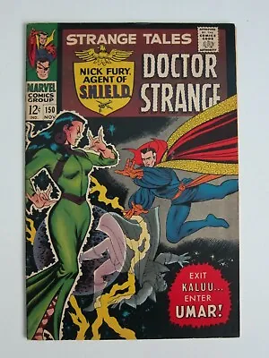 Buy Strange Tales #150 Fn- 5.5 1st Appearance Umar & John Buscema Marvel Work Doctor • 31.97£