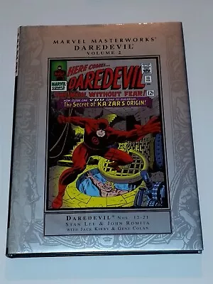 Buy Marvel Masterworks Daredevil Vol 2 #12-21 Lee Kirby Romita Colan (hardback)< • 54.99£