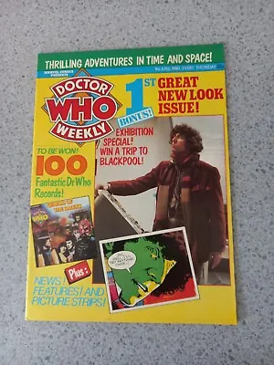 Buy Doctor Who Weekly Magazine Marvel Comics Uk 9th April 1980 1st New Look Issue • 9£