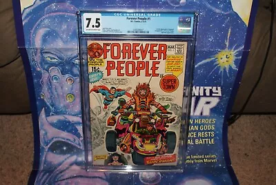 Buy DC Forever People #1 CGC 7.5 1st Full Darkseid App 1971 • 119.49£