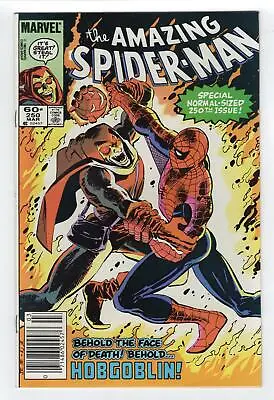 Buy 1984 Marvel Amazing Spider-man #250 Hobgoblin Newsstand High Grade Key Rare • 159.90£