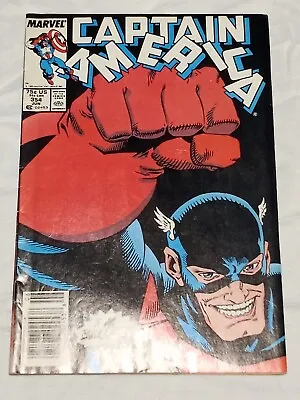 Buy Captain America 354 (Marvel, 1989) Newstand Variant KEY 1st App Of U.S. Agent VF • 20.11£