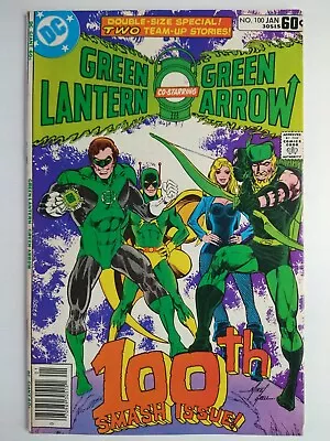 Buy DC Comics Green Lantern #100 1st Appearance Air Wave (Harold Jordan) FN+ 6.5 • 8.95£