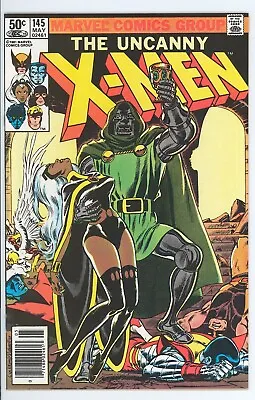 Buy Uncanny X-Men #145 Marvel 1981 NM Classic Doctor Doom – Newsstand FREE SHIP • 39.42£