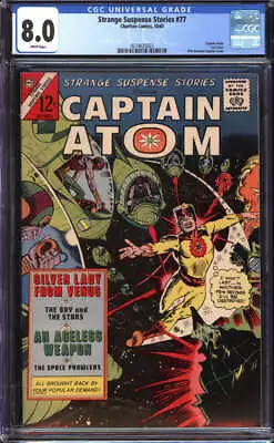 Buy Strange Suspense Stories #77 Cgc 8.0 White Pages // Last Issue Captain Atom 1965 • 110.69£