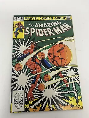 Buy The Amazing Spider-Man #244 (Sept. 1983, Marvel) NM (9.4) 3rd. Hobgoblin App.! • 16£