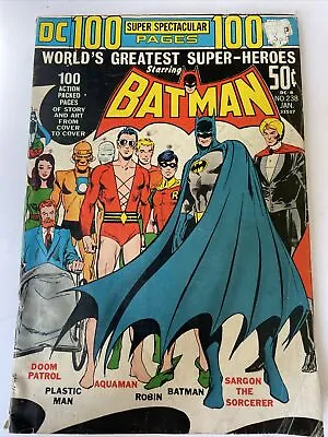 Buy Batman #238 DC Comics Jan 1972 100 Page Spectacular! • 19.95£