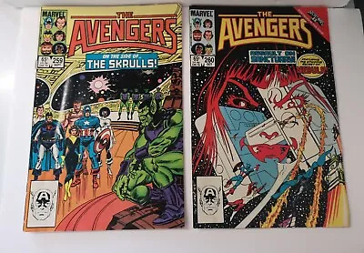 Buy Vintage Marvel Comics The Avengers # 59 # 60 Sept /October 1985 • 12£
