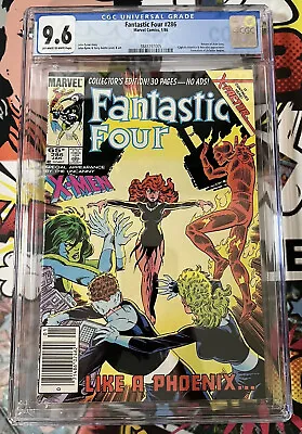 Buy 🔑 Fantastic Four # 286 CGC 9.6 1986 John Byrne💥Newsstand💥Return Of Jean Grey • 56.26£
