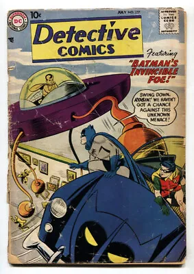 Buy DETECTIVE #257 1958-DC COMICS-BATMAN-ROBIN-JOHN JONES-1ST WHIRLEY BATS-good- • 51.75£