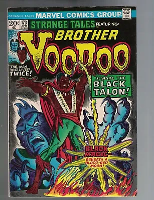 Buy 1973 Strange Tales Brother Voodoo #173 - 1st Black Talon; Stored Since Purchase • 80.42£