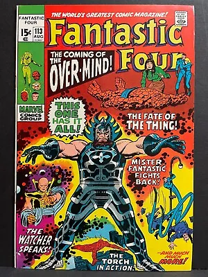 Buy Fantastic Four #113  NM-  1971  High Grade Marvel Comic • 53.76£