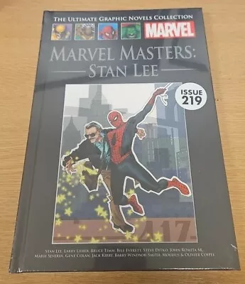 Buy Marvel Graphic Novel Collection Vol 219 - Marvel Masters Stan Lee- Hardcover • 5.99£