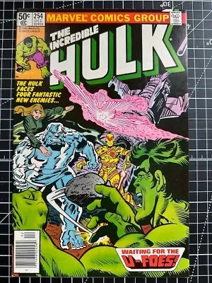 Buy Marvel Incredible Hulk #254 Newsstand 1St U-Foes • 14.48£