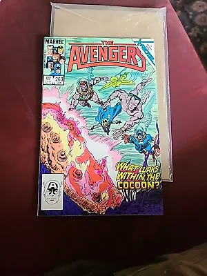 Buy Marvel The Avengers #263 Jan 1986 1ST APP X FACTOR RETURN JEAN GREY VG+ • 3.17£