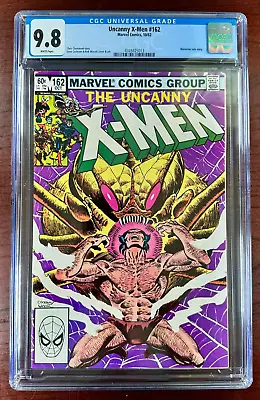Buy Uncanny X-Men #162 CGC 9.8 WP NM/M 🔥 Marvel 1982 Wolverine Solo Story • 122.54£