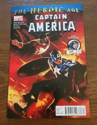 Buy Captain America #607 - The Heroic Age - Also Featuring Nomad - No Escape Part 2 • 1.26£