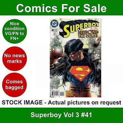 Buy DC Superboy Vol 3 #41 Comic - VG/FN+ 01 July 1997 • 3.99£