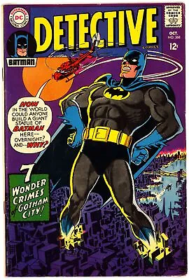 Buy Detective Comics (1937) #368 Fine FN 6.0 Elongated Man Atom Back-Up Story • 20.52£