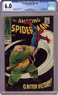 Buy Amazing Spider-Man #60 CGC 6.0 1968 4146831002 • 209.11£