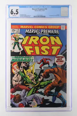 Buy Marvel Premiere #19 - Marvel Comics 1974 CGC 6.5 1st Appearance Of Colleen Wing. • 47.42£