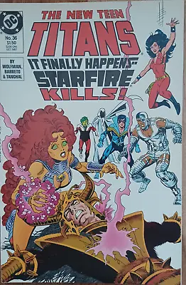 Buy The New Teen Titans #36 (1984) / US Comic / Bagged & Boarded / 1st Print • 6.84£