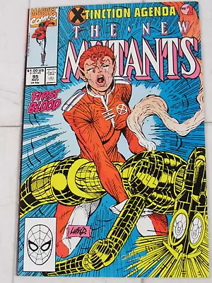 Buy The New Mutants #95 Nov. 1990 Marvel Comics • 3.19£