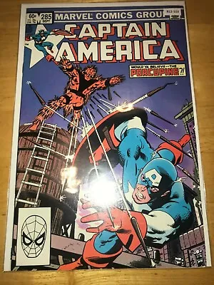 Buy Captain America #285 1983 High Grade 8.5 Marvel Comic Book B22-103 • 7.99£