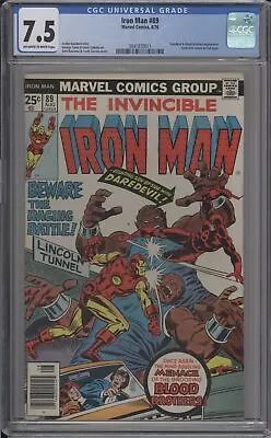 Buy Iron Man #89 - Cgc 7.5 - Daredevil - Blood Brothers • 65.55£