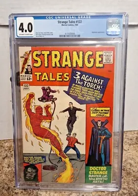Buy Strange Tales #122  CGC 4.0  Silver Age Marvel Comic 1964  Early Nightmare App. • 95.32£
