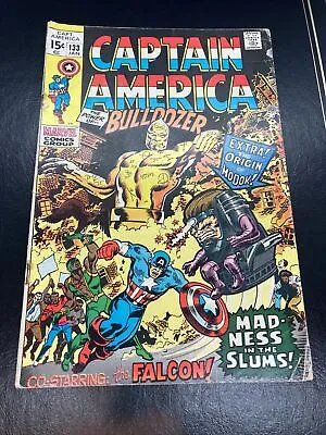 Buy Captain America #133 1971 Origin Of Modok Falcon Marvel Comics Low Grade • 16.32£