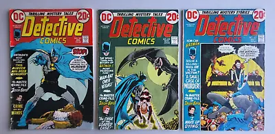 Buy Detective Comics Vg Bronze Age Lot (k), 427,429,431 Manbat! • 28.15£