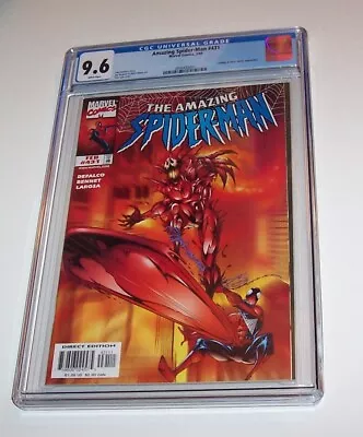 Buy Amazing Spiderman #431 - Marvel 1998 Modern Age - CGC NM+ 9.6 - Carnage & Surfer • 115.93£