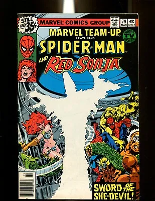 Buy Marvel Tean-up 79 (8.5) Spiderman Red Sonja Marvel B055) • 24.13£