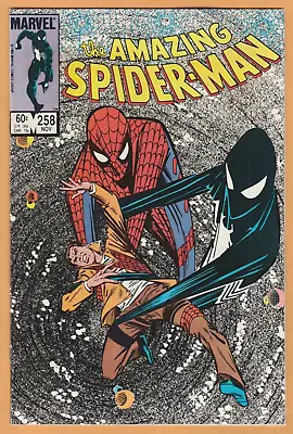 Buy Amazing Spider-Man #258 - Spider-Man's Black Costume Is An Alien Symbiote - NM • 23.75£