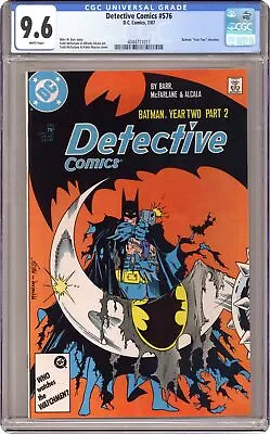 Buy Detective Comics #576 CGC 9.6 1987 4044711011 • 92.07£