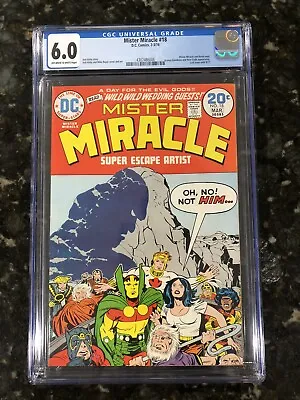 Buy Mister Miracle 18 CGC 6.0 1974 Wedding Big Barda Darkseid- BUY 1, GET $15 OFF 2 • 35.55£