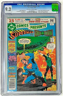 Buy Dc Comics Presents #26 Cgc 9.2 First Appearance Of New Teen Titans Raven, Cyborg • 280.21£