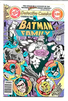 Buy DETECTIVE Comics #482, DC 1979, 68 Page Batgirl, Bat-Mite, Demon & Robin 8.5 VF+ • 28.77£