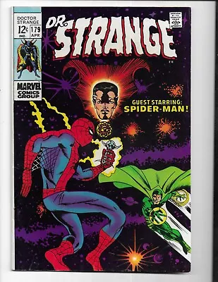 Buy Doctor Strange 179 - F+ 6.5 - Spider-man - Xandu (1969) • 41.97£