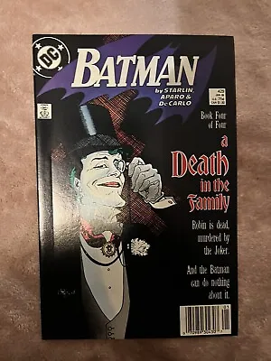 Buy Batman #429  Fine White Pages (DC 1989) Newstand HIGH GRADE NEAR MINT • 32.16£