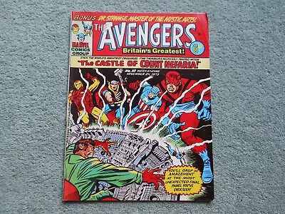 Buy Marvel Avengers Comic No 10 Dated 24th November 1973  • 2£