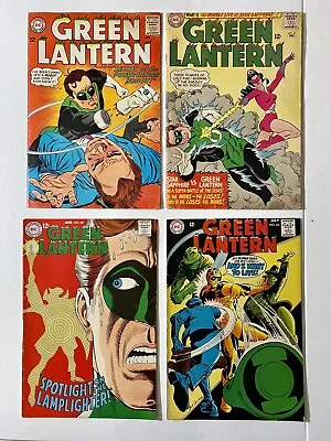 Buy Green Lantern Comic Lot - 36, 41, 60, 62 - Silver Age - Lower Grade - See Photos • 39.44£