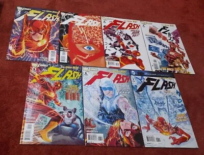 Buy DC Comics The Flash The New 52 Bundle Run #1-7  Bagged & Boarded • 14£